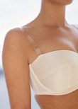 Panache clear bra straps