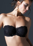 Panache Confetti underwired strapless bra